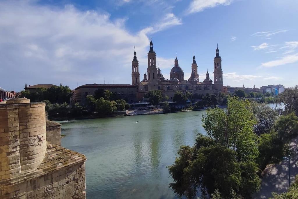 Apartamento Cerca Plaza Pilar Zaragoza Eksteriør billede